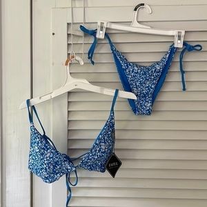 Zaful Bikini blue size 6 M new